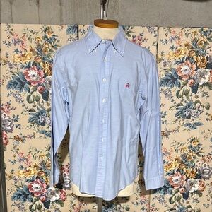 LOT of 4 Brooks Brothers casual dress shirts Large
